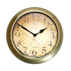 Часы настенные кварцевые металлические B&S арт. M 160 CR A